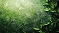 Seamless Loop Animation of Textured Green Background