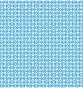 Seamless love pattern. White hearts and pink dots on blue Royalty Free Stock Photo