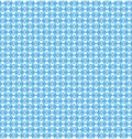 Seamless love pattern. White hearts and pink dots on blue