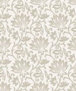 Seamless luxurious floral wallpaper