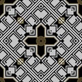 Seamless luxury greek pattern. Elegant repeat vector background. Modern geometric patterned backdrop. Beautiful ethnic style