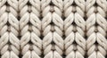 Chunky Knit Wool Fabric Texture Close-Up Royalty Free Stock Photo