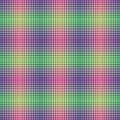 Seamless madras checkered pattern, crosshatch fabric print, seamless halftone pattern