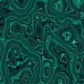 Seamless malachite pattern Royalty Free Stock Photo