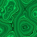 Seamless malachite pattern Royalty Free Stock Photo