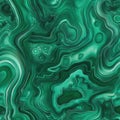 seamless malachite texture with intricate patterns Royalty Free Stock Photo