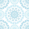 Seamless mandala pattern background. For websites background or card, for design, associated with yoga and India.