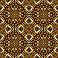 Seamless mandala pattern Royalty Free Stock Photo