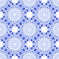 Seamless mandala pattern in moroccan arabic style