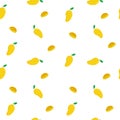 Seamless mango pattern