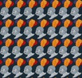 Seamless medieval pattern number two