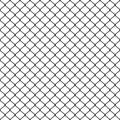 Seamless metal mesh, vector illustration. Royalty Free Stock Photo