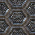 Seamless metal texture