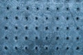 Seamless metal texture with holes. Paving tile Royalty Free Stock Photo