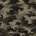 Seamless military camouflage dark texture skin pattern vector for textile. Usable for Jacket Pants Shirt and Shorts. Royalty Free Stock Photo