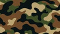 Seamless Military Camouflage Pattern Royalty Free Stock Photo