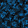 Seamless military camouflage pattern Royalty Free Stock Photo
