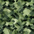 Seamless military camouflage pattern. Green camouflage fabric. Masking background tiles Royalty Free Stock Photo