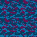 Seamless military camouflage texture. Royalty Free Stock Photo