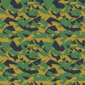 Seamless military camouflage texture Royalty Free Stock Photo