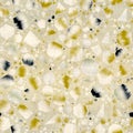 Seamless modern abstract random terrazzo pattern swatch