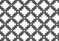 Seamless Modern BNW Block Pattern Royalty Free Stock Photo