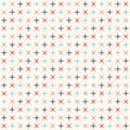 Seamless modern geometric polka rhombus pattern