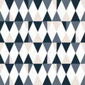 Seamless modern triangle pattern. Geometric wallpaper. Royalty Free Stock Photo