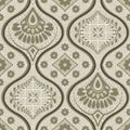 Seamless mono-color lace pattern