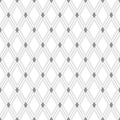 Seamless monochrome hipster pattern