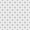 Seamless monochrome minimalistic pattern Royalty Free Stock Photo