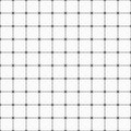 Seamless monochrome minimalistic pattern. Royalty Free Stock Photo