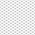 Seamless monochrome minimalistic pattern. Royalty Free Stock Photo