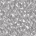 Seamless monochrome pattern.