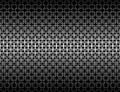 Seamless monochrome square pattern design