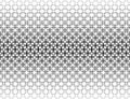 Seamless monochrome square pattern design