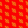 Seamless mosaic background pattern in the form of a symbol of the virtual digital crypto currency Ethereum