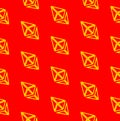 Seamless mosaic background pattern in the form of a symbol of the virtual digital crypto currency Ethereum