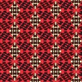 Seamless mosaic pattern. Geometric background. Vector Illustration Royalty Free Stock Photo