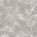 Seamless mottled gray french woven linen texture background. Old ecru natural flax fiber pattern. Organic farmhouse