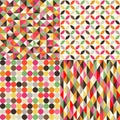 Seamless multicolor tiles background Royalty Free Stock Photo