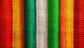 Seamless multicolored striped pattern stripes of different widths.Endless print