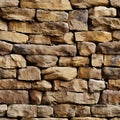 Natural Stone Wall Pattern for Textures, Backgrounds and Design Elements Royalty Free Stock Photo