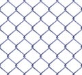 Seamless net rabitz fence pattern. Metal wire mesh background. Royalty Free Stock Photo