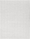 Seamless notebook grid pattern on white paper sheet, ideal for architectural plans, engineering Royalty Free Stock Photo