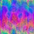 Seamless oil slick rainbow spectrum grungy shiny surface pattern for print Royalty Free Stock Photo