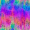 Seamless oil slick rainbow spectrum grungy shiny surface pattern for print Royalty Free Stock Photo