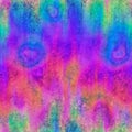 Seamless oil slick rainbow spectrum grungy shiny surface pattern for print