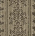 Seamless old baroque wallpaper Royalty Free Stock Photo