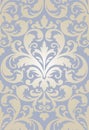 Old baroque wallpaper seamless Royalty Free Stock Photo